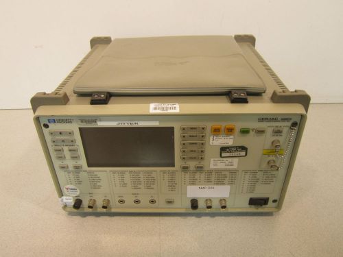 HP E4480A  Sonet  maintance test set; Jitter OPT,FOR PARTS OR REPAIR;