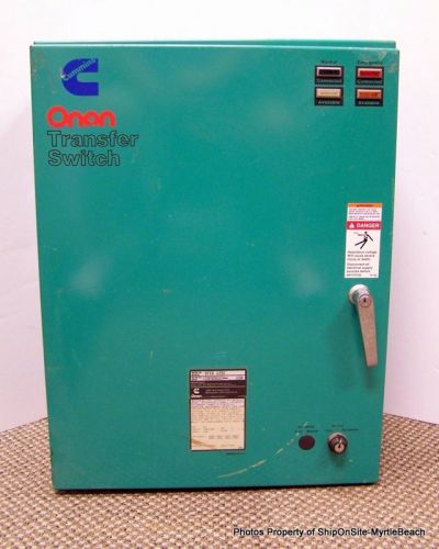 Onan transfer switch #otcu 125c/208 volts/3 phase/125 amps/60 hz  **free s&amp;h** for sale