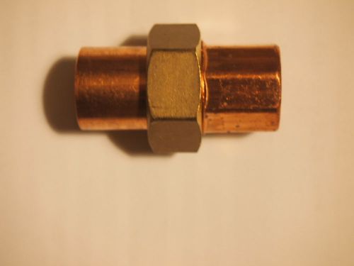 Qty 27 - elkhart 1/2&#034; sweat copper brass unions - bulk for sale
