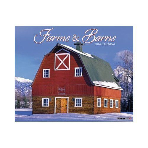 Farms &amp; Barns 2014 16-MONTH Calendar Farms And Barns 9E Home Office Brand New