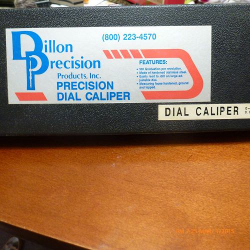 Dillon Precision Products, Inc. Precision Dial Caliper 6&#034;- 0.001&#034;