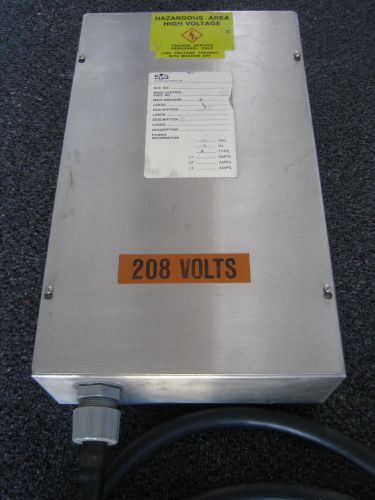 SVG Track System Power Supply Box 208V 25A 4-Wire as pictured Part# 91-04010-01
