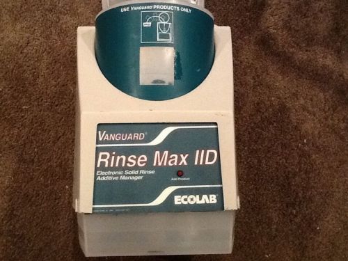 Vanguard Rinse Max 11D Ecolab Electronic Solid Additive Manager Products