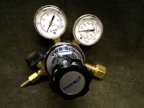 Vwr gas pressure regulator cga-320 for sale