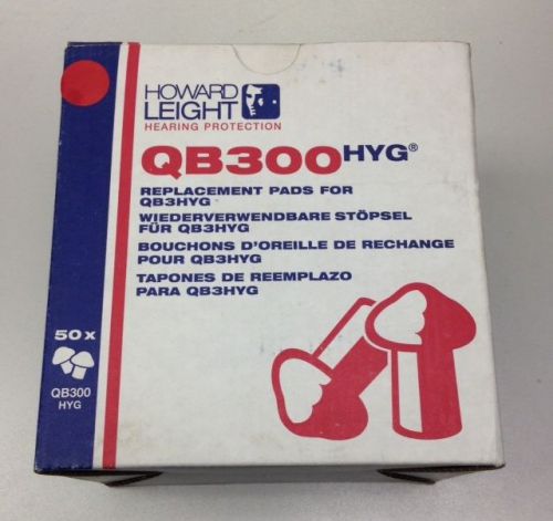 Howard Leight QB300HYG Replacement Pads for QB3HYG 16-Pairs (NEW) (5B2)