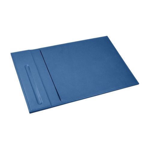LUCRIN - A4 note pad - Smooth Cow Leather - Royal Blue