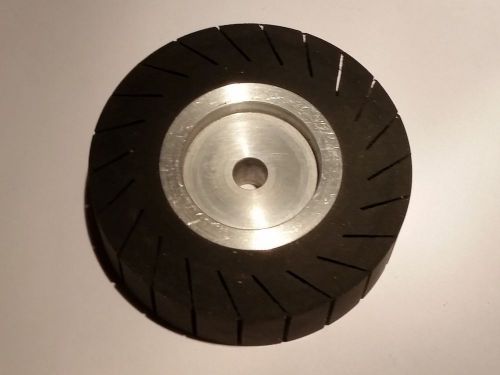 New 3M Slotted Expander Wheel Drum 3-1/2&#034; x 1&#034; x 3/8&#034; Arbor Hole