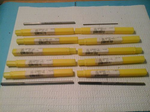 Machinist lot -  (10) new reamers - #10-#11-#12-#15-#16-#17-#46-#47 for sale