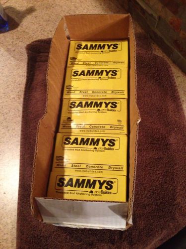 5 Boxes Of Sammys Hangers 125 Total 3/8 Rod Steel 8056957 Anchor Construction