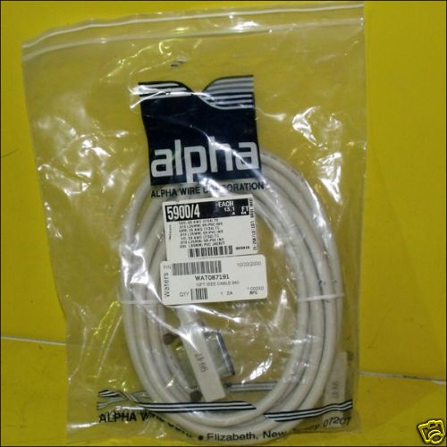 Alpha Wire IEEE 488 Cable 13 FT (4m) WAT 097191 New