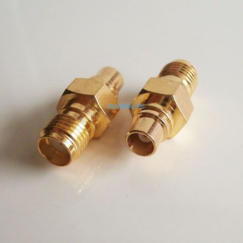 10XSMA female jack to MCX female jack RF coaxial adapter connector