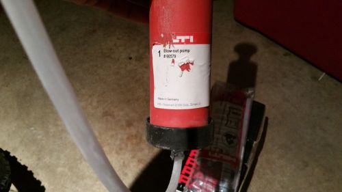 HILTI Blow-out Pump #60579 ( Free Shipping)