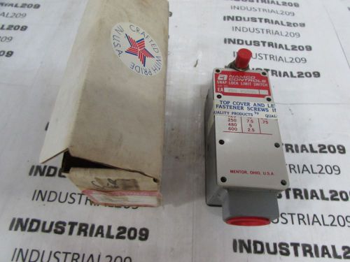 NAMCO SNAP LOCK LIMIT SWITCH EA700 25000 NEW IN BOX