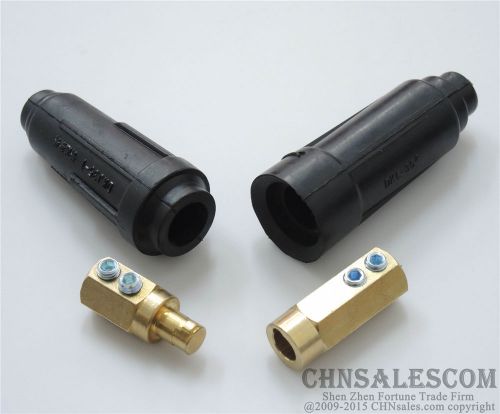 160A-250A Welding Cable Rapid Connector Black