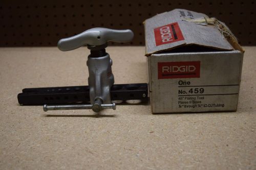 Rigid no. 459 45 deg flaring tool 1/8&#034; to 3/4&#034; for sale