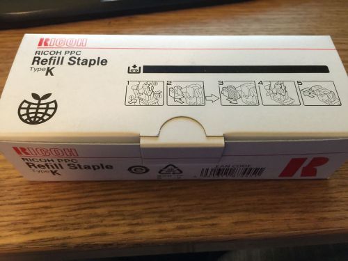 Genuine Ricoh PPC Refill Staple Type K New