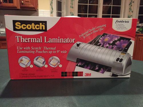 Scotch Thermal Laminator 2 Roller System (TL901), NEW