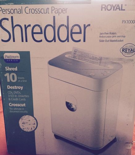 Royal PX 1000 MX paper shredder