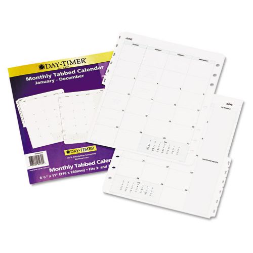 Dated Two Page-per-Month Organizer Refill, January-December, 8-1/2 x 11, 2015