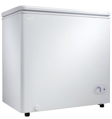 5.5 cu.ft. Chest Danby DCF055A1WDB1 Chest Freezer, 5.5 Cubic Feet, White New