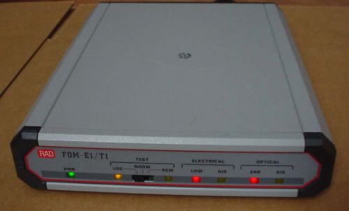RAD FOM-E1 / T1/ ST85/ 115 (F) Optical Equipment