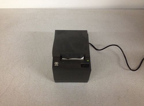 NCR 7197-2001-9001 Point Of Sale Thermal Receipt Printer No AC Adapter w/ Paper