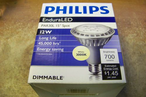 NEW Philips 12PAR30L/END/S15 3000 DIM, 12W, 120V, Dimmable, Spot, LED Light Bulb