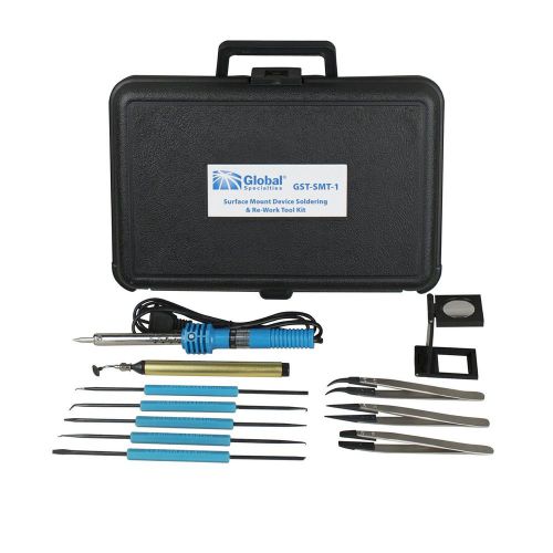 Global Specialties GST-SMT-1 Surface Mount Device Soldering and Rework Tool Kit