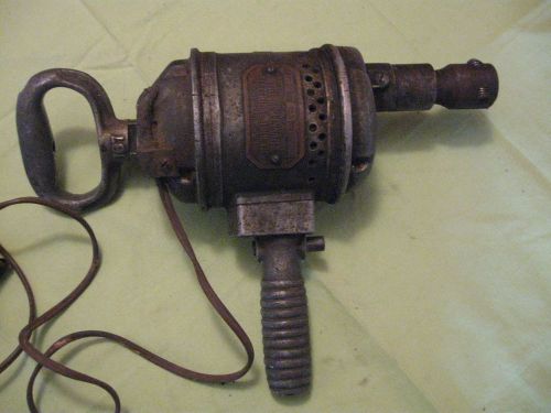 Antique 1910 Cincinnati Electric Drill Motor #31626 A/C D/C 110V