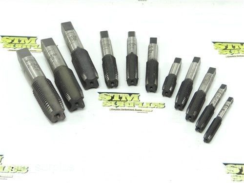Lot of 11 hss hanson metric taps 9mx1 to 24mx3 for sale