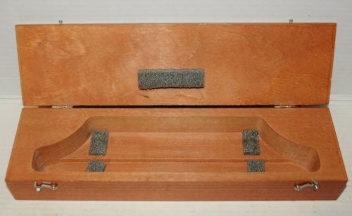 Starrett Machinist Level Wooden Case Box fit 12&#034; (Case only)