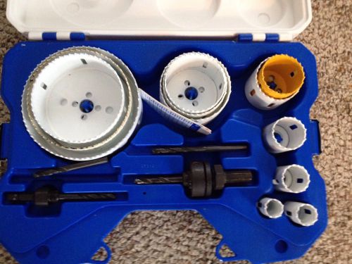 Lenox 30802 electricians hole saw kit for sale