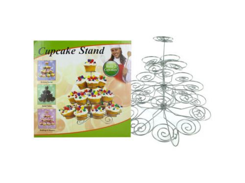 23 Count Metal Cupcake Stand with 4-Tiers