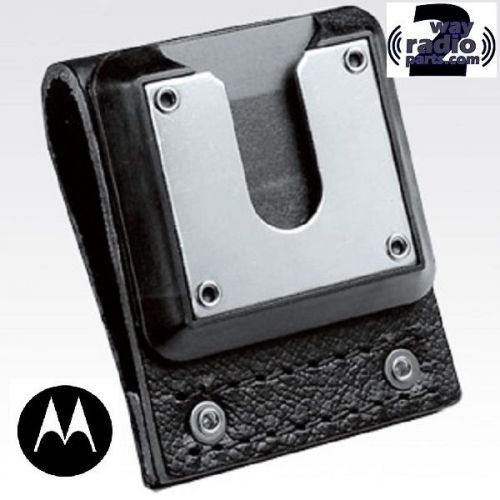 Real Motorola NTN8039B High Activity Belt Loop 2.5&#034; Leather Swivel Belt Loop New