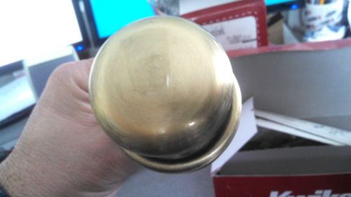 Locksmith kwikset 720h-5 6al rcs ki  han passage us5 nos antique brass for sale