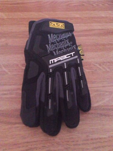 Mens~Mechanics Wear~Black~Gloves~Lg~NWOT
