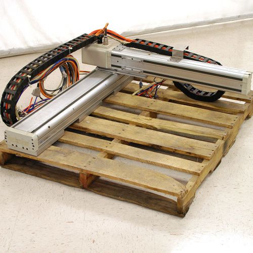 Adept 90400 800mm+550mm Linear  Axis XY Cartesian Robot Module w/ Cables &amp; Hoses