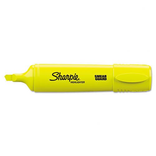 Sharpie Blade Tip Highlighter Yellow Set of 6