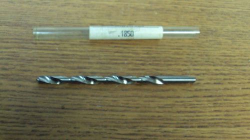 NEW CARBRO CORP DRILL BIT 11/64&#034; SOLID CARBIDE .1850