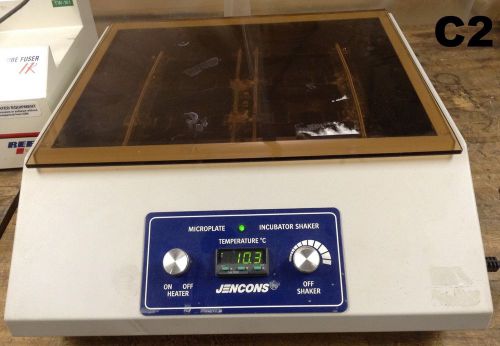 Jencons microplate incubator shaker cat no 1589 for sale