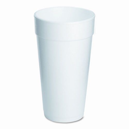 Dart container corp. (500 per carton) 20 oz drink foam cups in white for sale