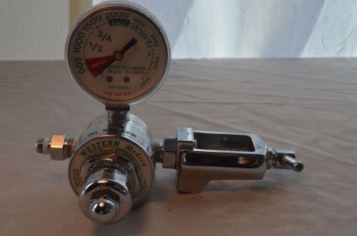 Western medica model m1 870-8fm compressed gas regulator oxygen bu-2581-am for sale
