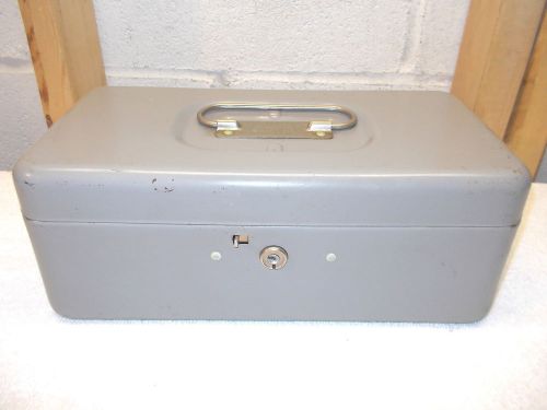 Vintage LIT-NING Products All Metal Cash Box~Drawer~Made in USA