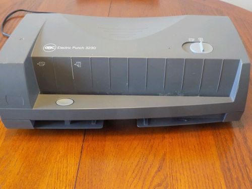 GBC Electric Paper Punch, Model  3230