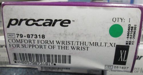 Procare comfort form wrist/thumb lt, xl  ref. 79-87318 for sale