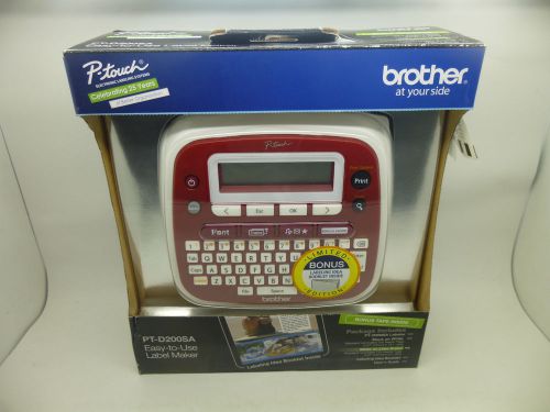 Brother Home and Office Labeler PT-D200SA With Bonus Tape