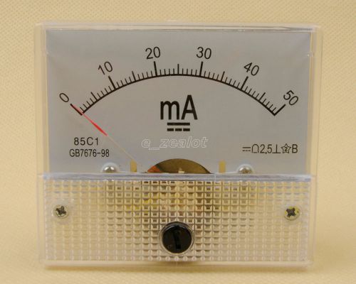 Dc ammeter head pointer 50ma perfect for sale