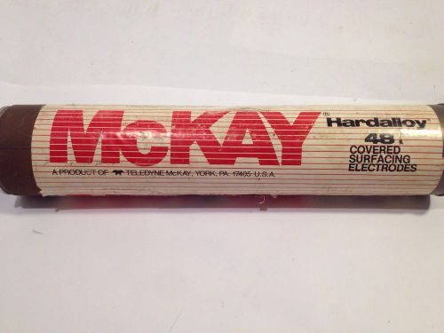 McKay Hardalloy 48 Open Can of Welding Electrodes