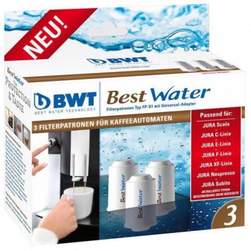 Best Water 3 Filter Cartridges FP-S1 with Universal-Adapter