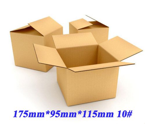 20PCS Three Layer Normal Corrugated Paper Postal Box/Packaging Paper Carton-10#
